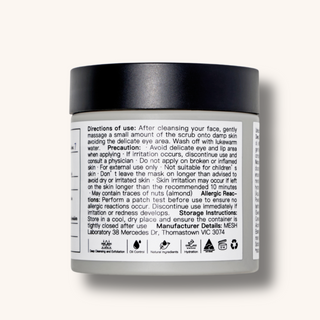 Exfoliating Activated Charcoal Face Scrub