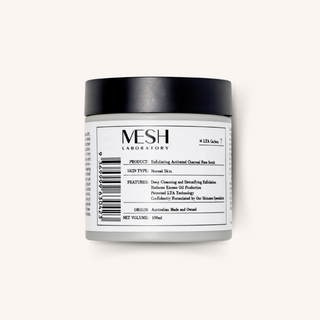 Exfoliating Activated Charcoal Face Scrub